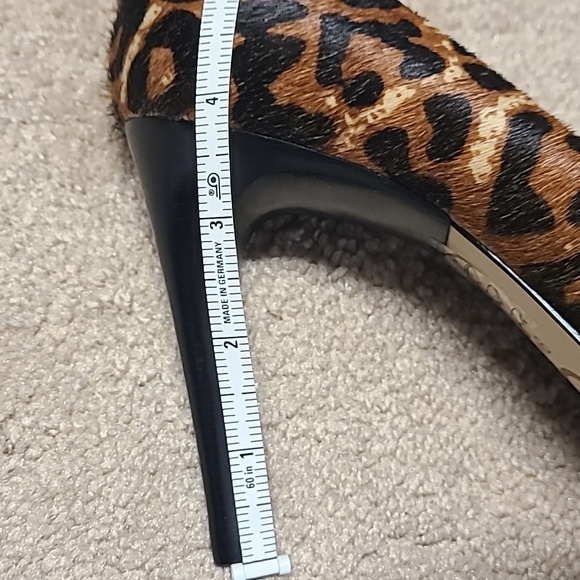 Michael Kors Leopard Dyed Cowhide High Heels - Picture 3 of 11